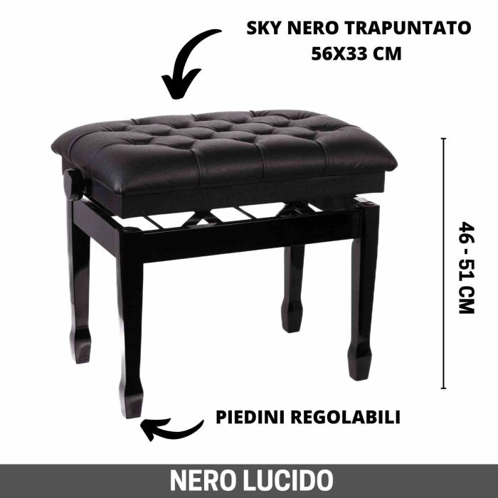 Bilbao 01925 NERO LUCIDO main product photo