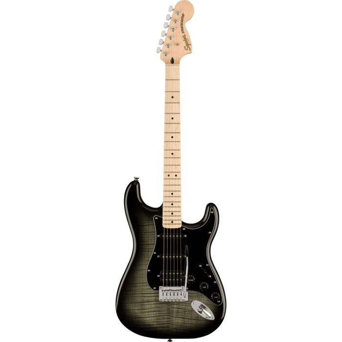 Fender Squier Affinity Stratocaster HSS fmt mn black burst main product photo