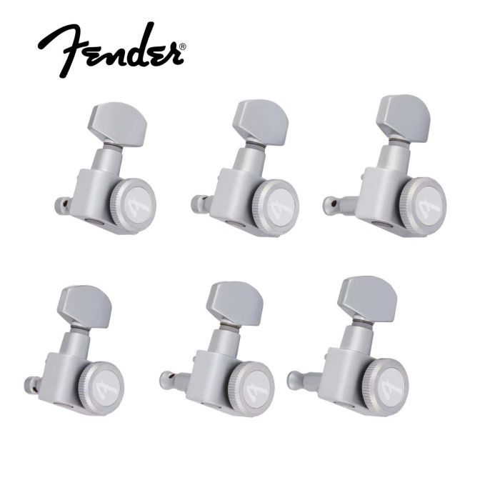 Meccaniche chitarra elettrica Fender locking tuners Stratocaster/Telecaster brushed chrome main product photo
