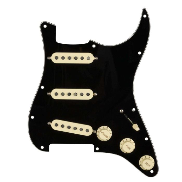 Battipenna completo Fender Pre-wired Stratocaster Custom Shop fat '50s sss black main product photo