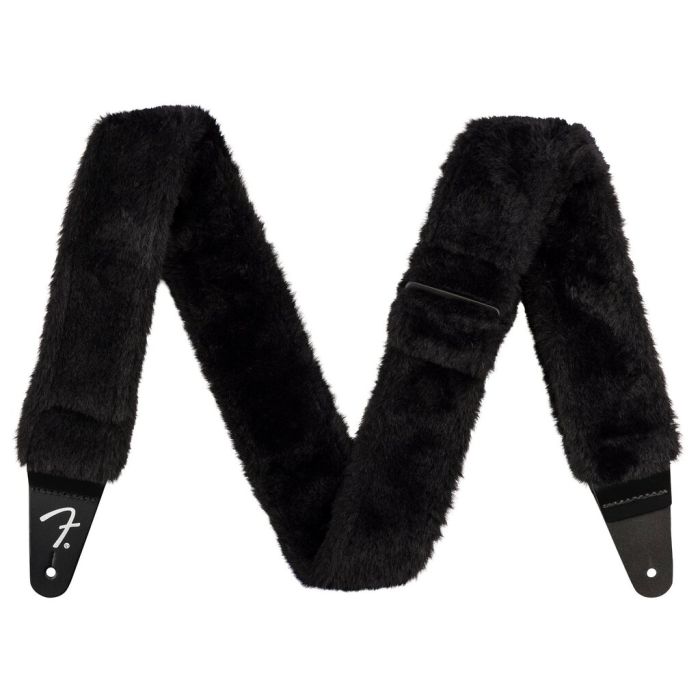 Fender Poodle Plush black strap main product photo