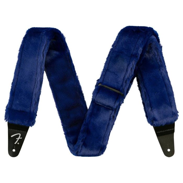 Fender Poodle Plush blue strap main product photo