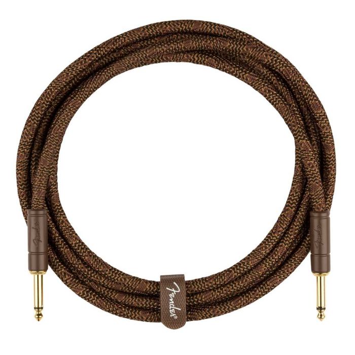 Fender cable 3mt Paramount Acoustic brown main product photo