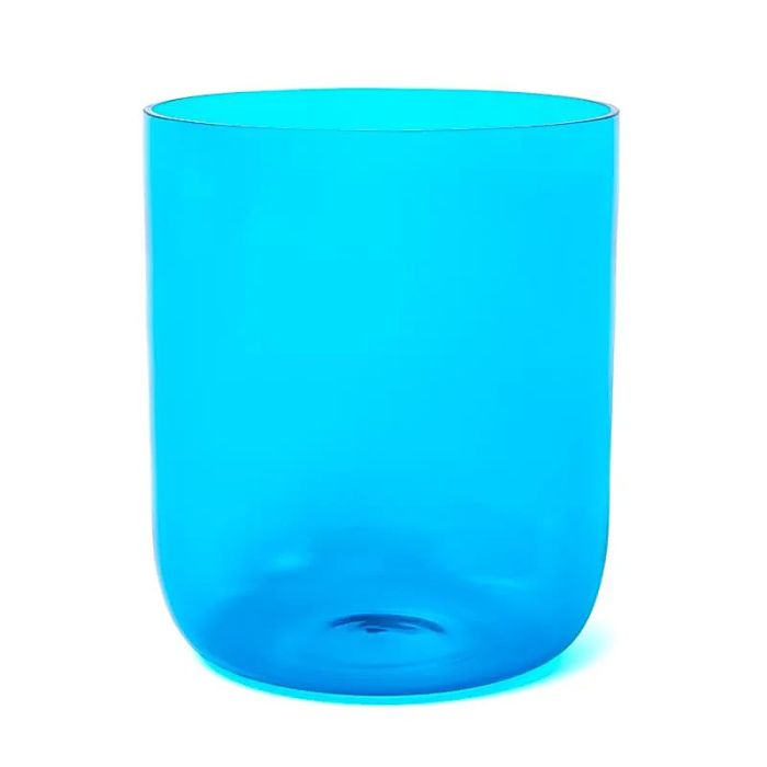 Energy 18cm trasparente blu SOL 432Hz con custodia e battenti main product photo