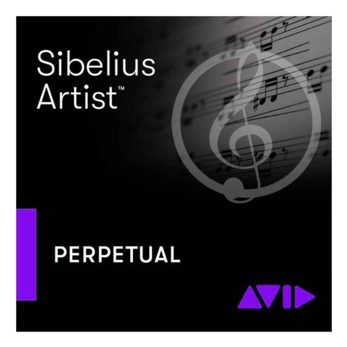 Avid Sibelius Artist Perpetual main product photo