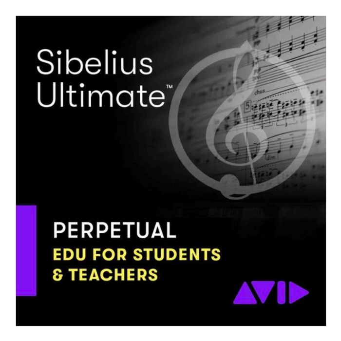 Avid Sibelius Ultimate Perpetual - EDU main product photo
