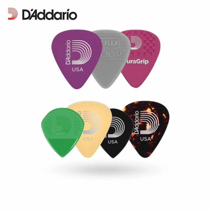 Blister plettri D'Addario 1XVP6-5 Variety pack heavy 7pz main product photo