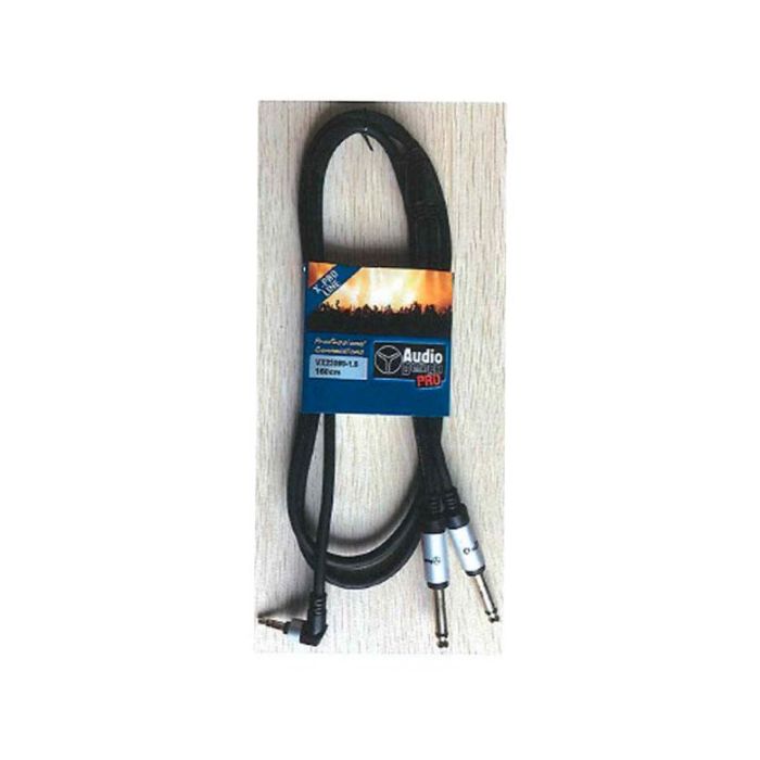 Cavo mini jack angolare/ 2 jack m 1,5 mt Audiodesign main product photo