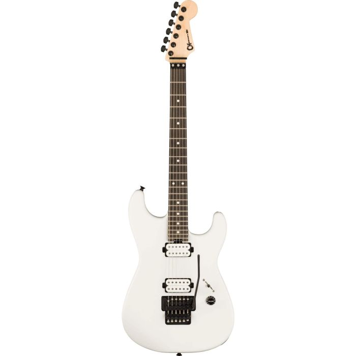 Charvel Jim Root Pro-Mod SD1 HH FR E satin white main product photo