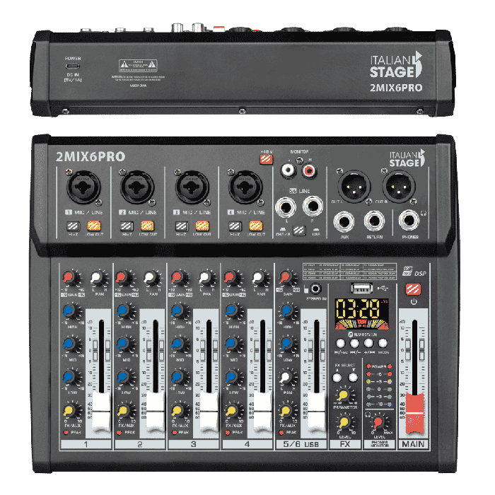 Italian Stage 2MIX6PRO main product photo