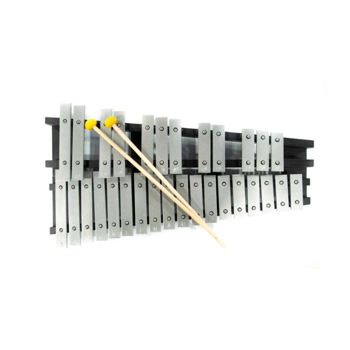 Metallofono cromatico 30 note da tavolo pieghevole con borsa main product photo