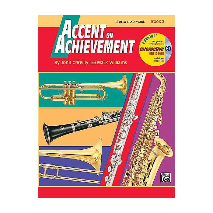 Accent on Achievement Alto Sax 2 + cd main product photo