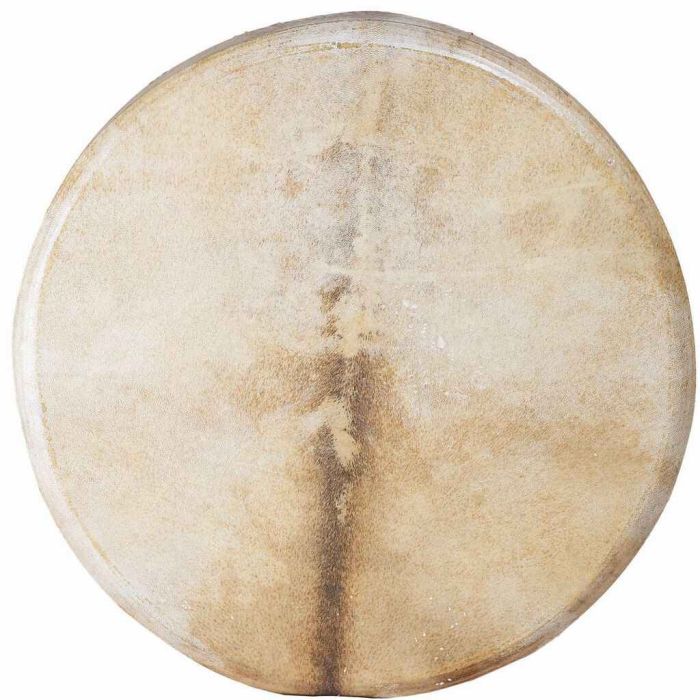 Shaman Drum 45cm Terre' pelle capra con battente main product photo