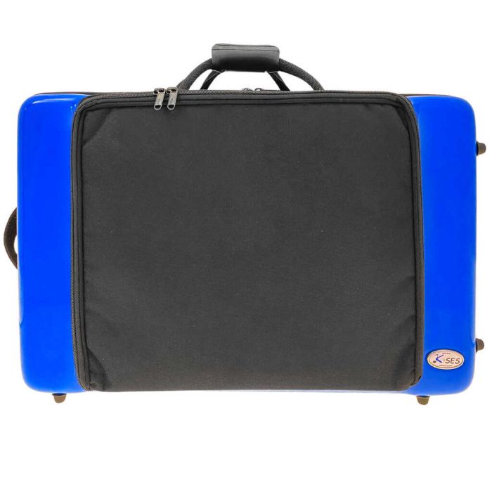 Custodia per 4 trombe K SES blu lucido main product photo