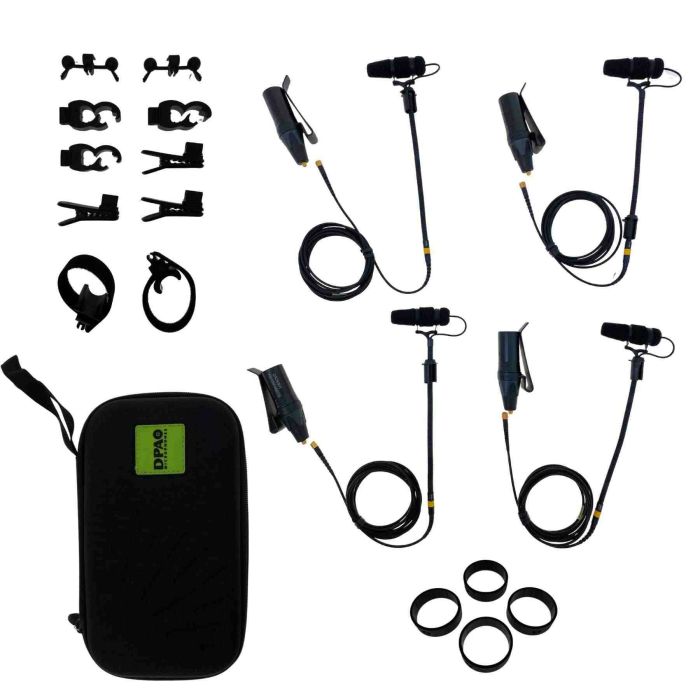 DPA 4099 Core Rock Touring Kit 4 microfoni main product photo