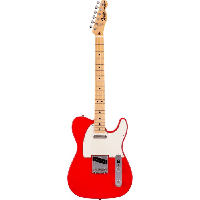 Fender Made in Japan LTD International Color Telecaster mn morocco red main product photo