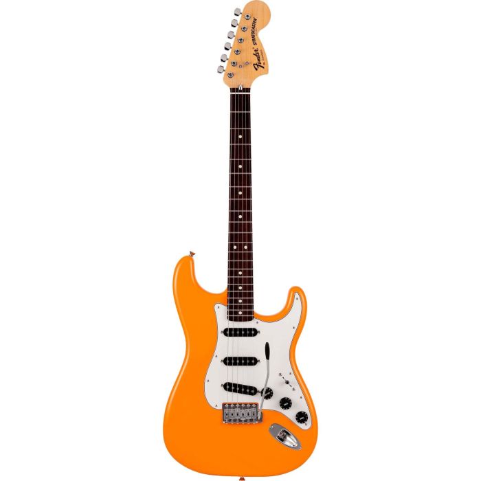 Fender Made in Japan LTD International Color Stratocaster rw Capri orange main product photo