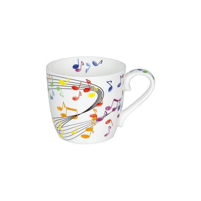 Tazza Musik Boutique note colorate con confezione regalo main product photo