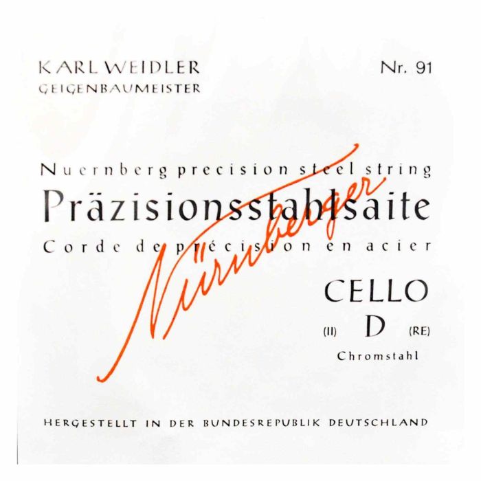 Corda Violoncello 4/4 Weidler RE Nurnberger precision n.91 main product photo