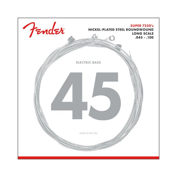 Corde Fender 7250ML Super 45-100 main product photo