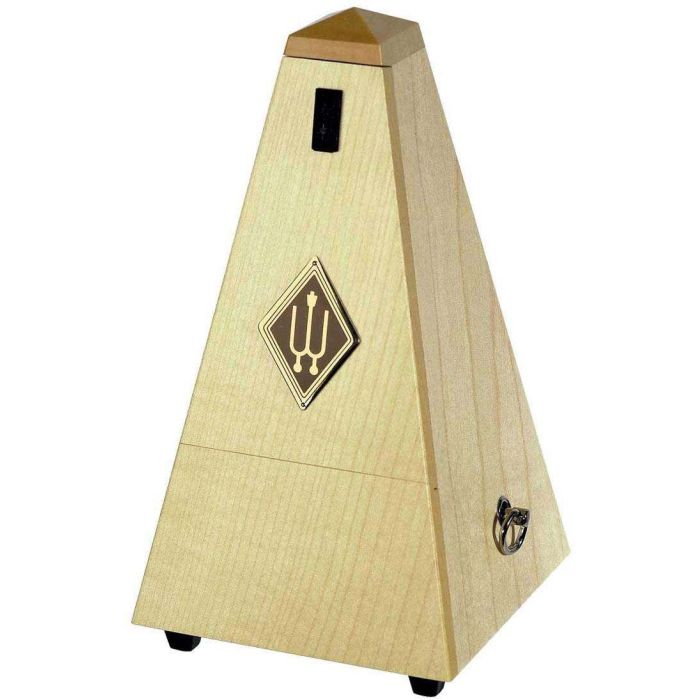 Metronomo Wittner Pyramid 817A acero naturale opaco main product photo
