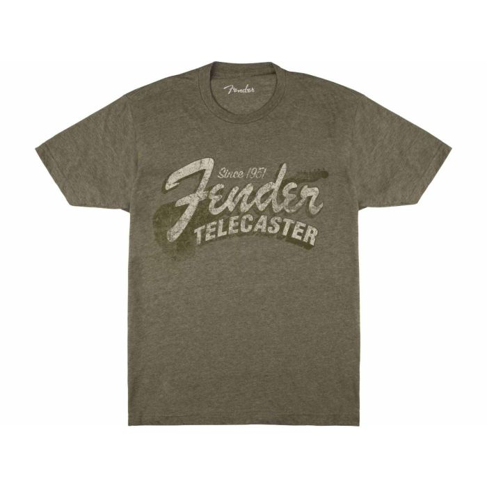 T-Shirt Fender Since 1951 Telecaster Military Heather Green XL main product photo