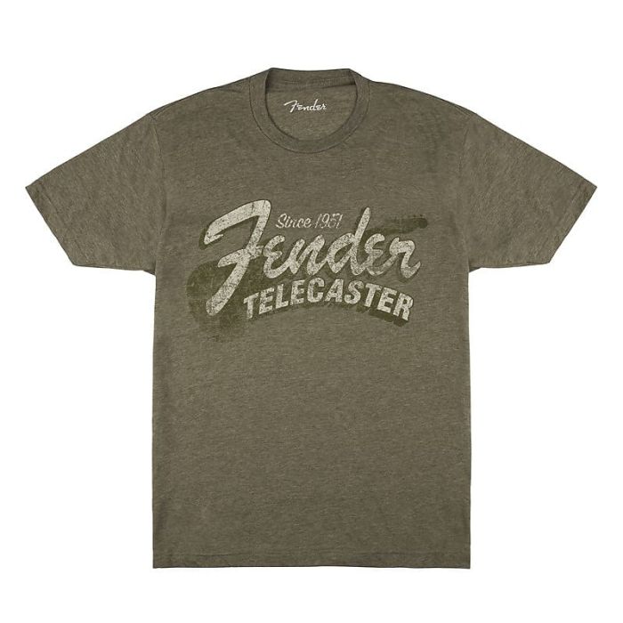 T-Shirt Fender Since 1951 Telecaster Military Heather Green XXL main product photo