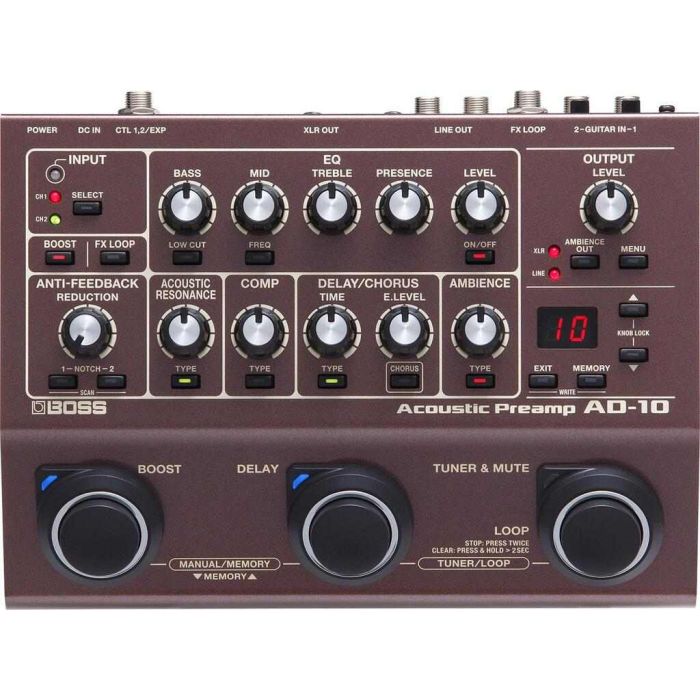 Boss AD-10 Acoustic Preamp main product photo