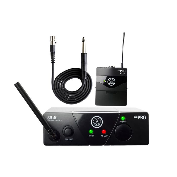 AKG WMS40 Mini Sistema Wireless per chitarra e microfoni main product photo