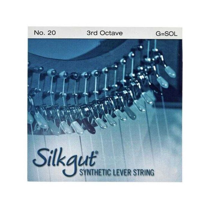 Corda Arpa Celtica Bow Brand 3 ottave n.20 G SOL in nylon Silkgut main product photo