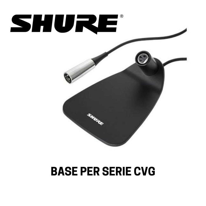 Base microfono da tavolo CVDB per microfoni Shure CVG main product photo