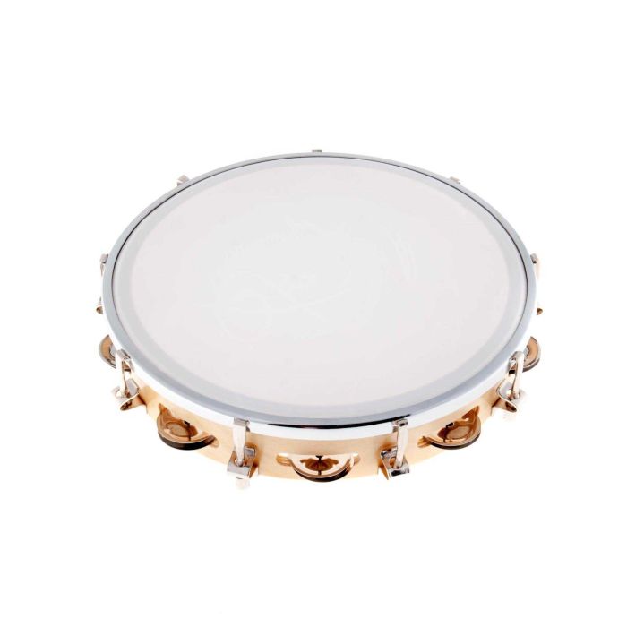 Tamburello basco Croson 20cm pelle plastica regolabile 8 paia di piattelli main product photo