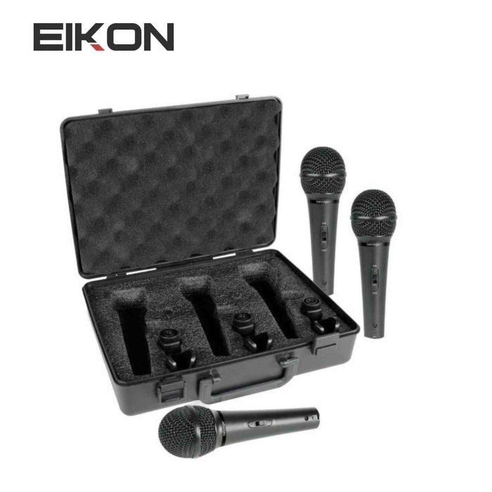 Set 3 Microfoni Eikon DM800KIT con valigia main product photo