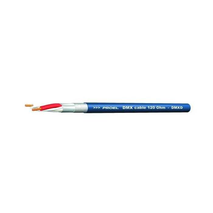 Cavo dmx Proel DMXD al mt.per connessione luci fari e teste mobili blu main product photo