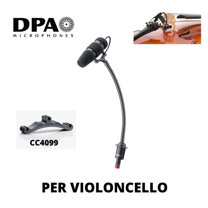 DPA 4099 per violoncello main product photo
