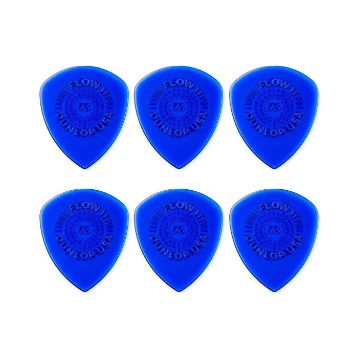 Blister plettri Dunlop Flow 549P.73 standard 73mm grip 6pz main product photo