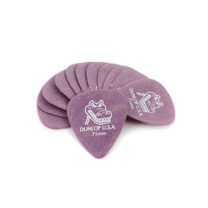 Blister plettri Dunlop Gator 417P71 .71mm grip 12pz main product photo