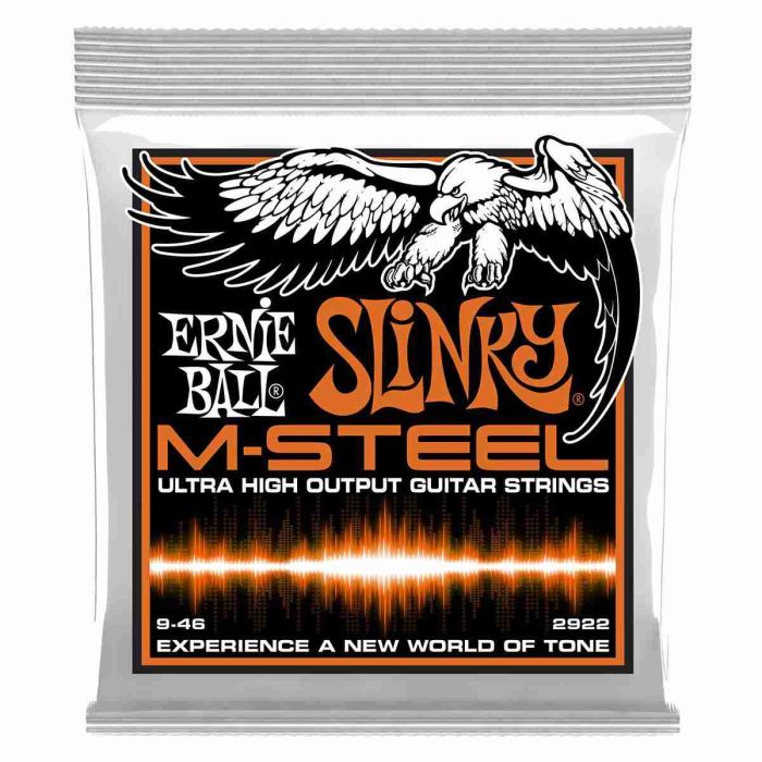 Corde elettrica Ernie Ball 2922 slinky m-steel 9-46 main product photo