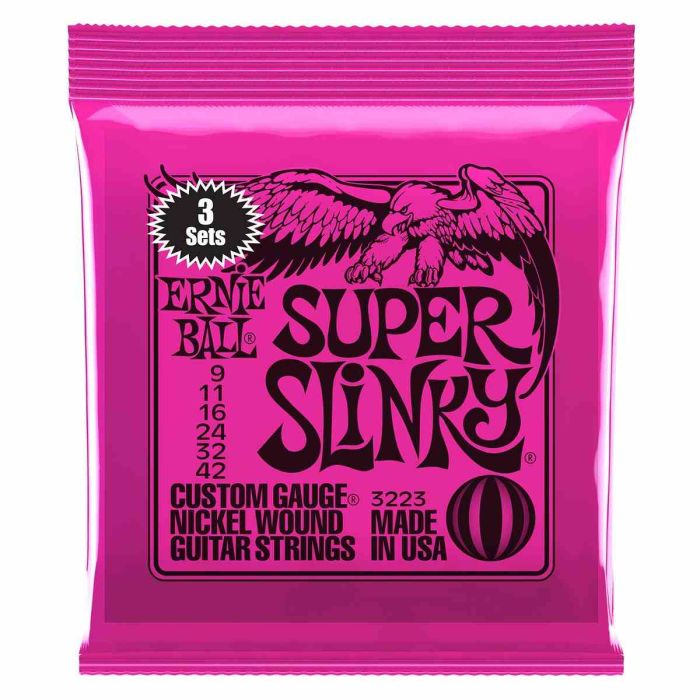 Ernie Ball 3223 Super Slinky elettrica 3 Set 9/42 main product photo