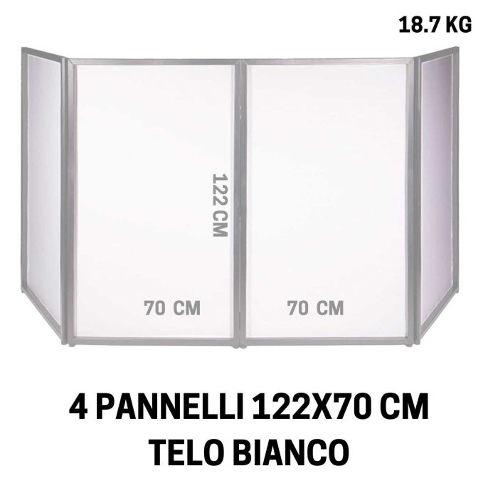 Schermo per consolle dj Boomtone Dj white main product photo