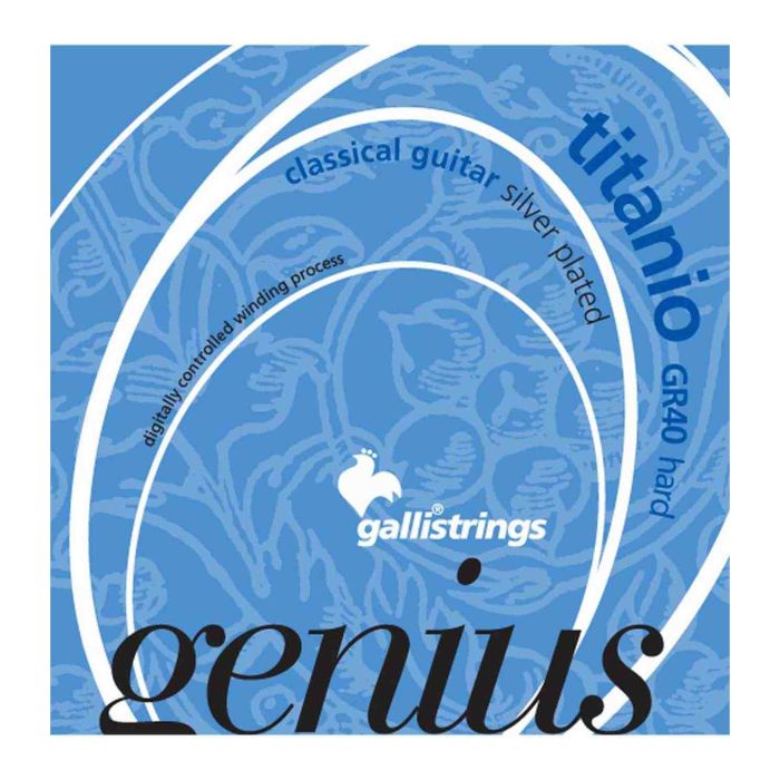 Corde Classica Gallistrings GR40 Genius Titanio hard main product photo