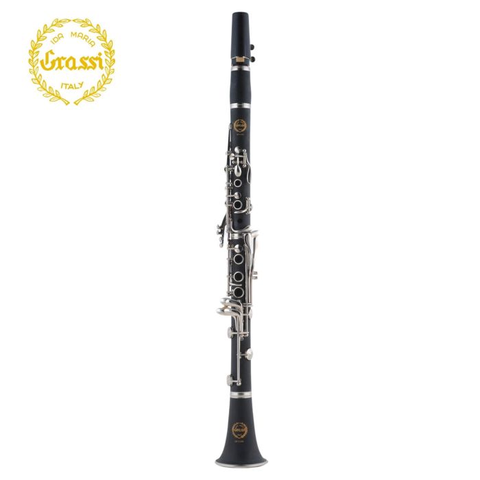 Clarinetto Sib Grassi CL200 in resina 17/6 chiavi nichelate con custodia main product photo