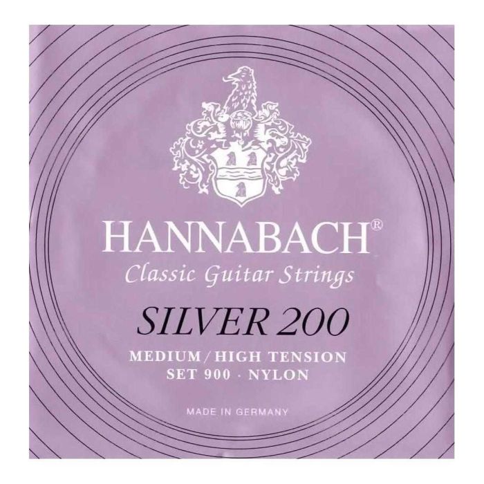 Corde Classica Hannabach 900MHT Silver 200 set medium high main product photo