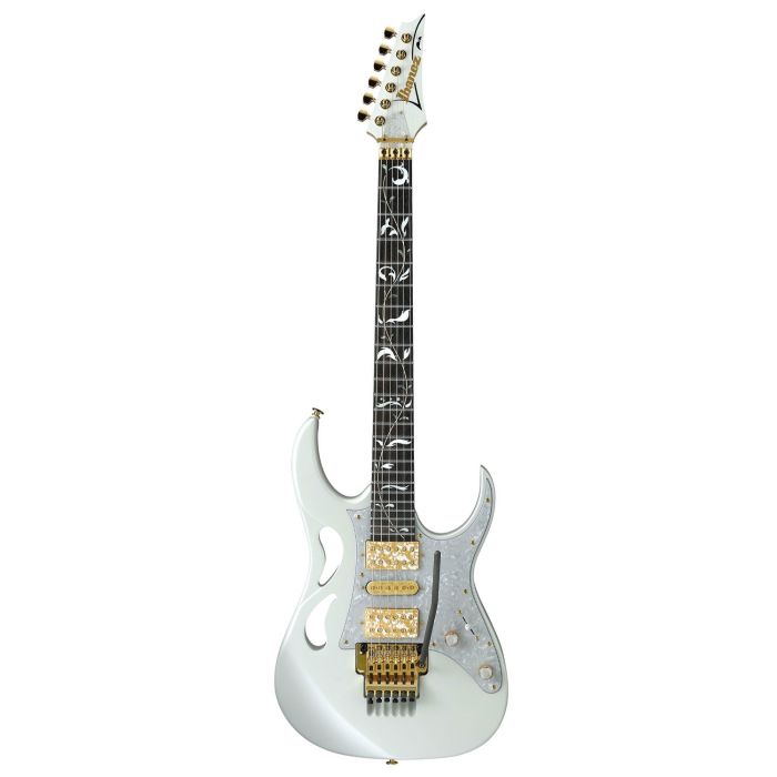 Chitarra Elettrica Ibanez PIA3761-SLW Steve Vai Pia stallion white con custodia main product photo