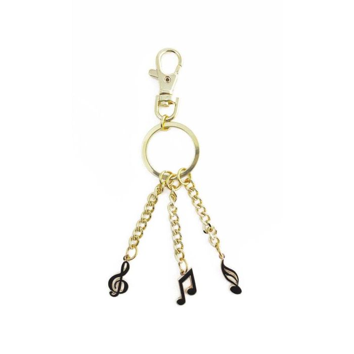 Portachiavi Aimgifts charms note musicali black main product photo