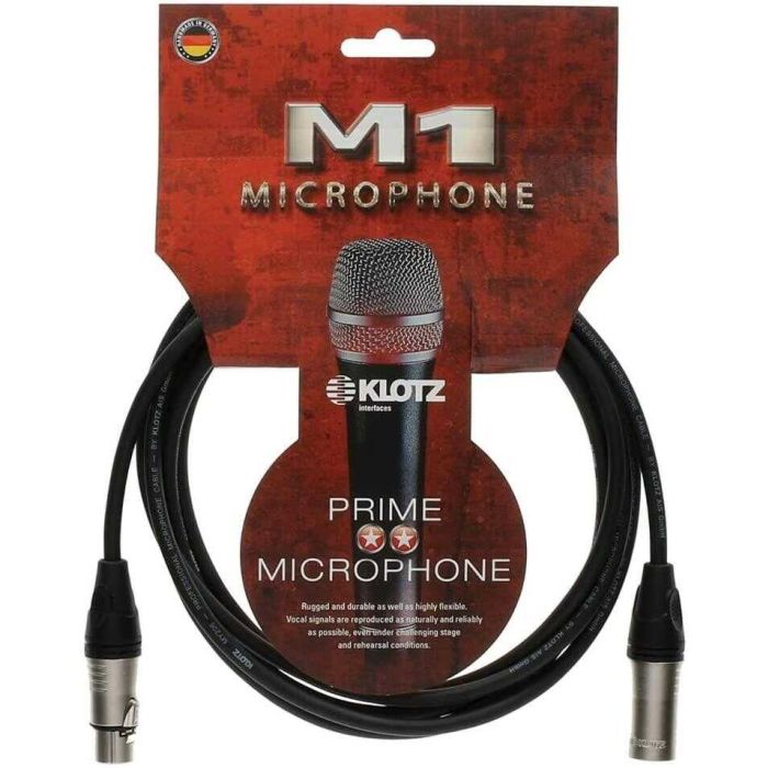 Cavo XLR/XLR 3 mt Klotz M1K1FM0300 serie M1 con connettore Klotz main product photo