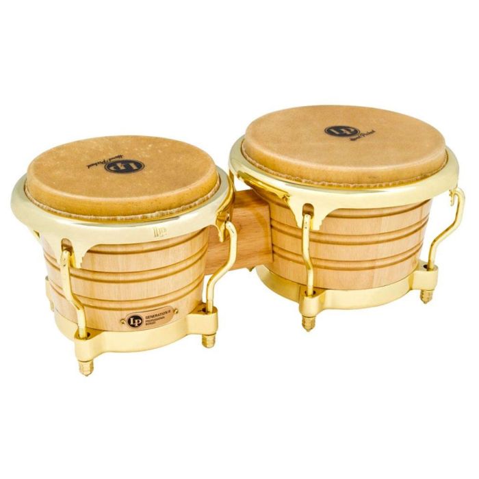Bongos LP201AX-2AW Generation II 7 1/4"+8-5/8" Legno Natural Gold main product photo