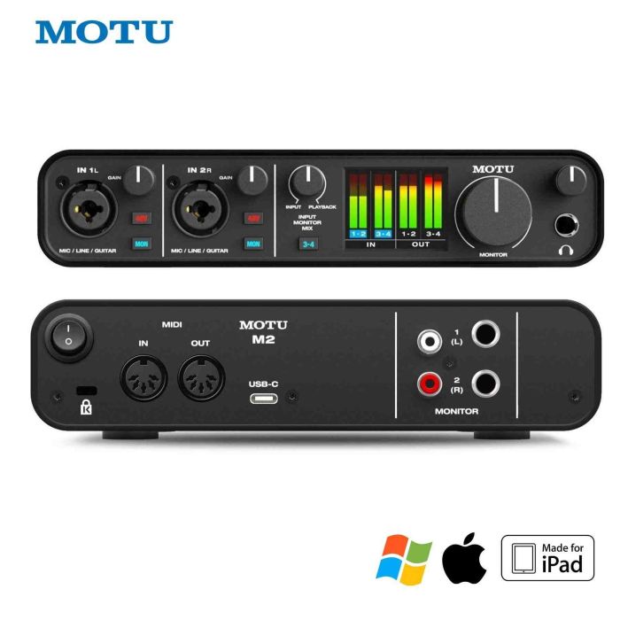 Motu M2 main product photo