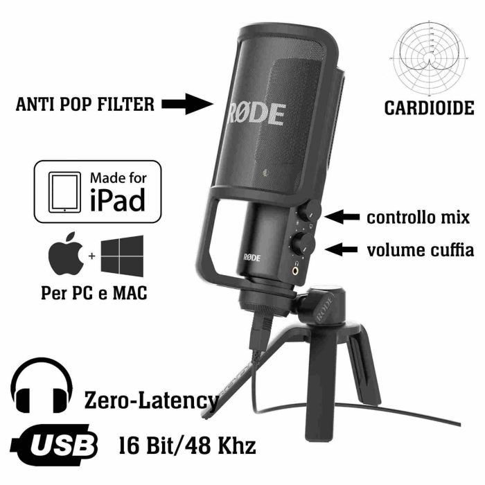 Rode NT-USB main product photo