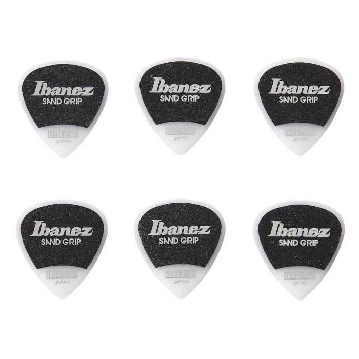 Ibanez Extra Heavy PPA16XSG White Blister 6 plettri main product photo